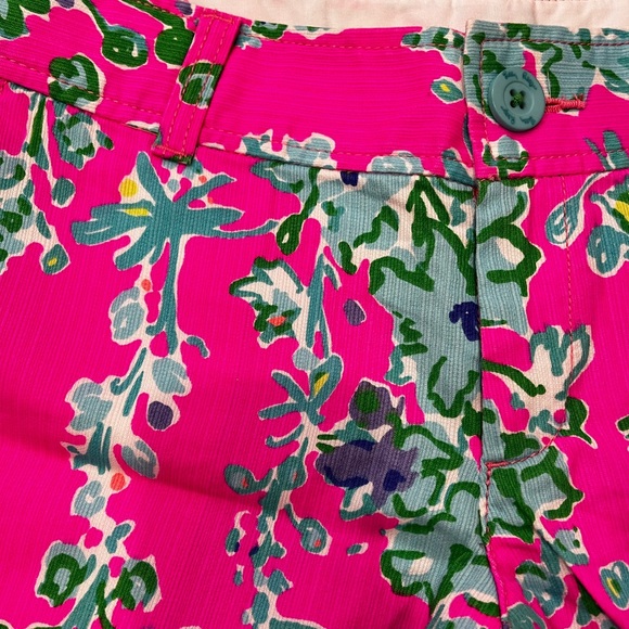 Lilly Pulitzer Pop Pink Southern Charm Callahan Shorts 4 RARE EUC - Picture 2 of 6